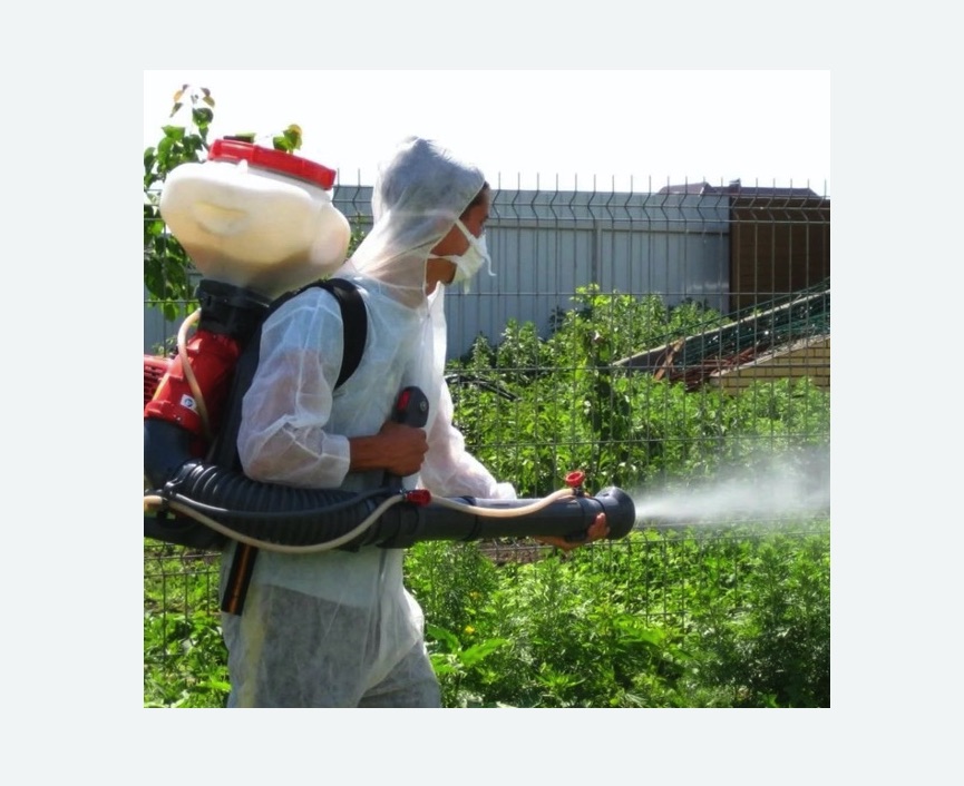 Акарицидная обработка территории в Ульяновке